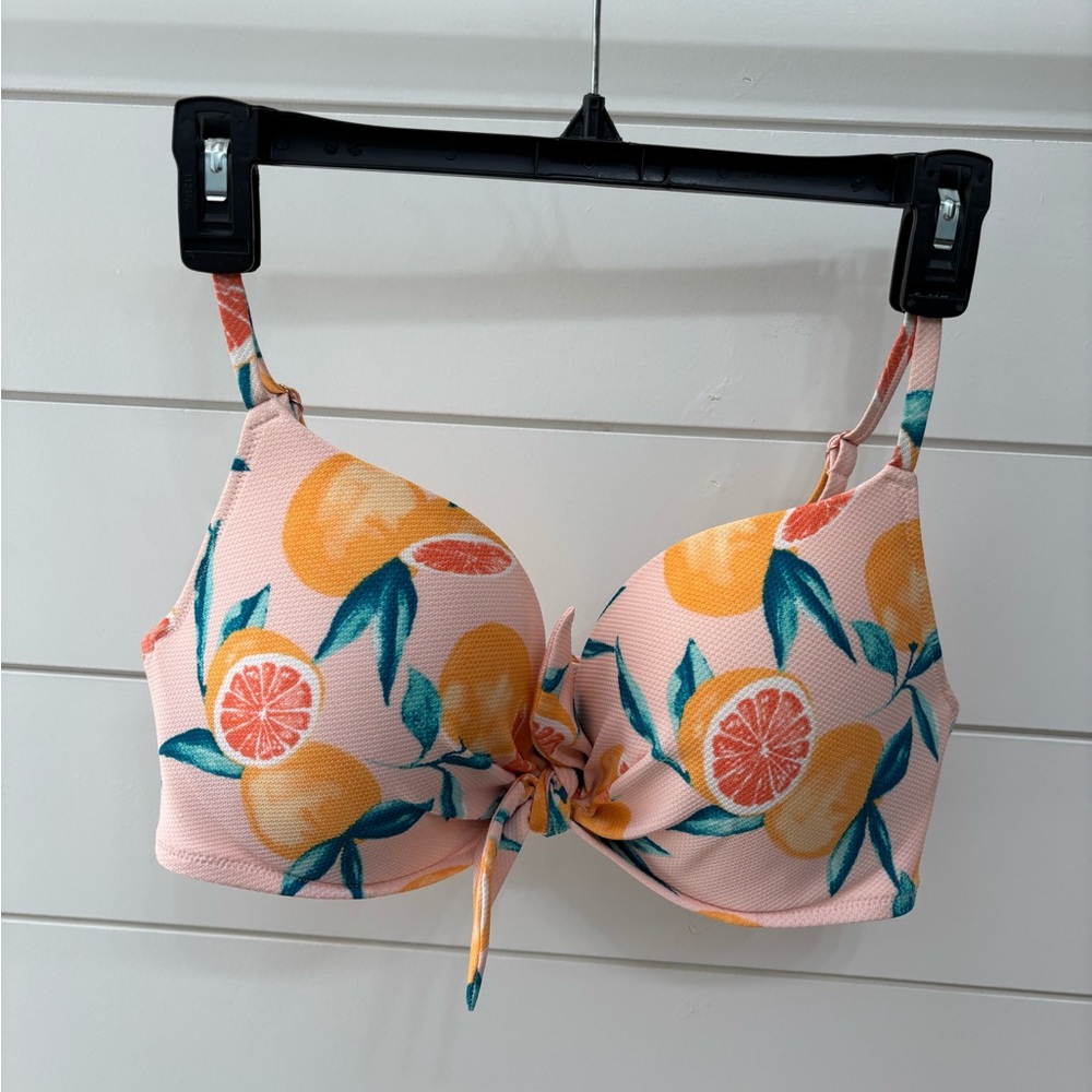 Shade & Shore Grapefruit Bikini Top